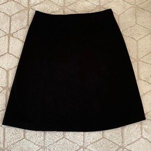 Eddie Bauer Black A Line skirt Size 10